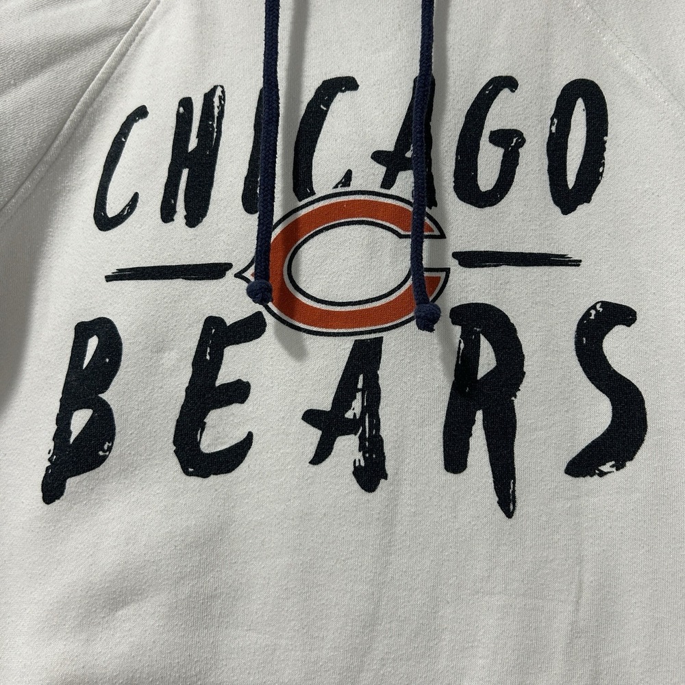 NFL Team Apparel Licensed Chicago Bears Women's Size Small Hooded Sweatshirt EUC - Picture 3 of 11